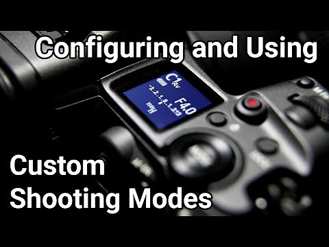 Custom Shooting Modes - EOS R5 Tip 21