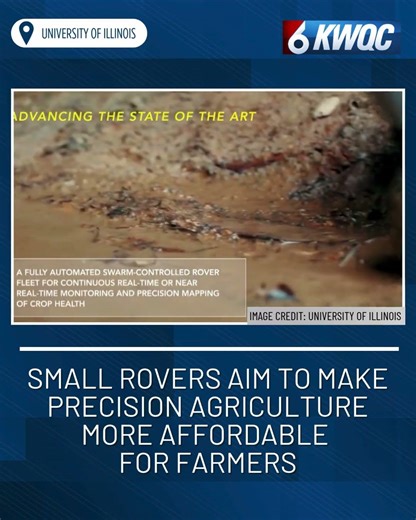 University of Illinois researchers develop AI-powered robots to detect crop problems