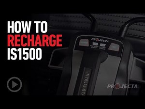 How to Recharge the Projecta Intelli-Start IS1500 Jump Starter