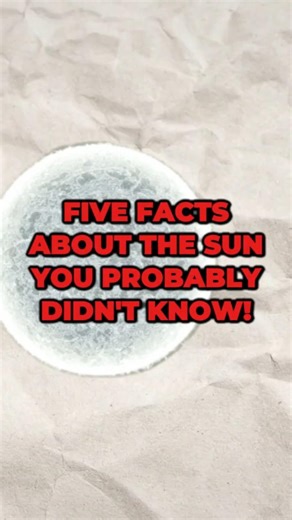 The Sun Is NOT Yellow 😳 | 5 Crazy Sun Facts You Didn’t Know