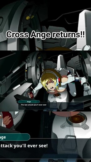WELCOME BACK ANGE!! SUPER ROBOT WARS Y DLC #anime #gundam #srwy