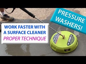 How to Use the Ryobi Surface Cleaner to Wash Even Faster [Legacy Video]