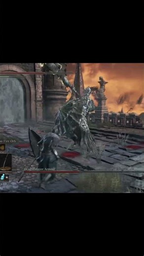 dark souls 3 dragon slayer armor #darksouls #gaming