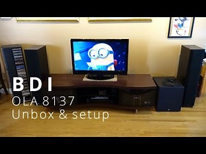BDI OLA 8137 Media stand. Unbox, setup and review thoughts.