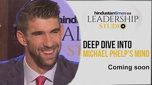 22K views · 14 reactions | Get ready to immerse yourself in inspiring conversations with some of the most powerful people in the world at the #HTLeadershipStudio. Take a deep dive into the mind of Michael Phelps on February 4, 2020. The champion swimmer spoke about his dream, journey, and more. Watch | Hindustan Times | Facebook