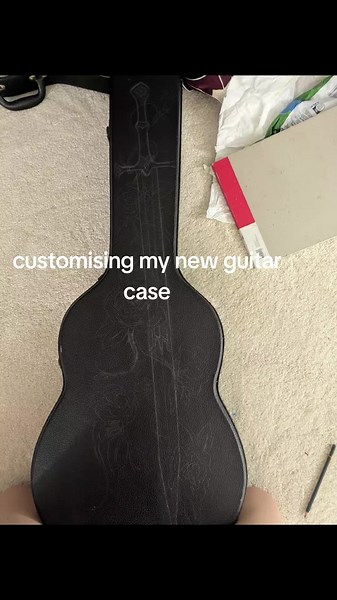 Customising My New Guitar Case: A Fun and Stressful Journey