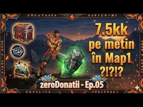 Am scos bani din piatră seacă! 😱 Simplu vs 200 pietre metin😮 Metin2 RO Kirin✅ zeroDonatii #05
