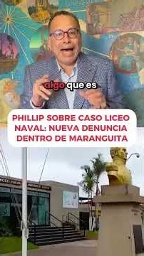 Phillip sobre Caso Liceo Naval: Nueva denuncia dentro de Maranguita | PBO #shortsviral