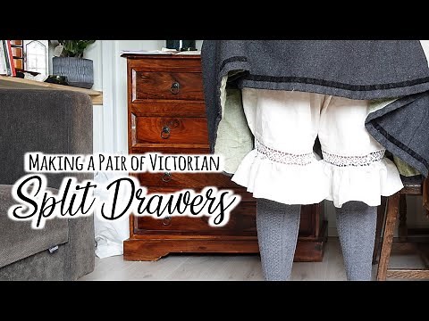 Making a Pair of Victorian Bloomers