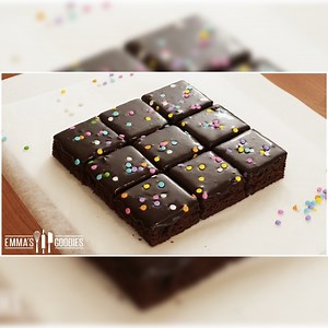 23K views · 1.4K reactions | Glazed Chocolate BROWNIE CAKE ! | A Gooey Cake Brownies Recipe | Emma's Goodies | Facebook