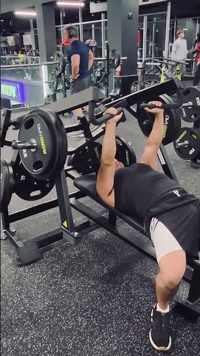 Machine Bench Press For Reps!
