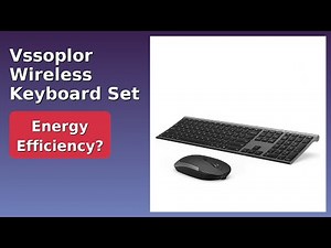REVIEW (2026): Vssoplor Wireless Keyboard Set. Features.