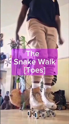Beginners [Rhythm] Roller Skating Tips: The Snake Walk [Ties]