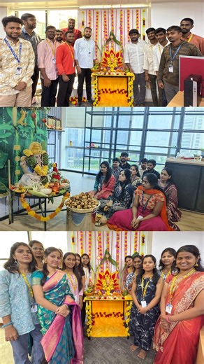 MedCode on Instagram: "This Ganesh Chaturthi, our teams across Chennai, Coimbatore, Kochi, Pune, and Hyderabad came together to celebrate the auspicious day with joy and devotion✨ At MedCode, every celebration is about strengthening bonds, sharing positivity, and bringing prosperity to the workplace. Wishing everyone happiness, health, and success this festive season. #GaneshChaturthi #MedCodeCulture #TeamMedCode"
