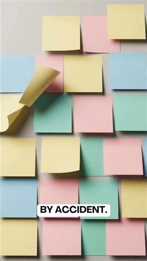 Sticky Notes Were Never Supposed to Exist #designhistory #mindblown #shorts