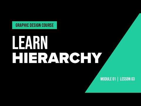 Learn Graphic Design | Module 01: Composition & Layout | Lesson 03: Hierarchy
