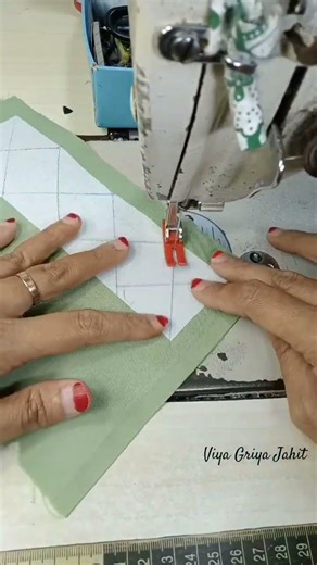 "Tips and Tricks 🧵🪡🧵 making sleeve variations from nylon thread #sewing #tricks #tutorial #fashion
