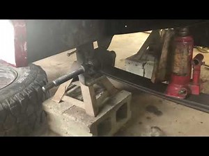 How to do spring bushings on 1997 F350