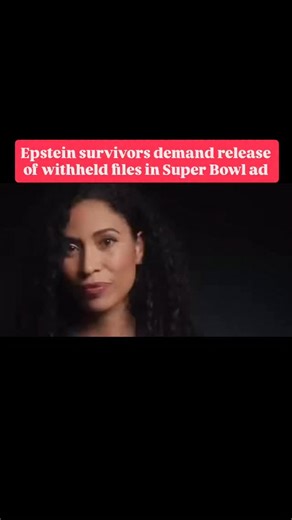 The Asian Chronicle on Instagram: "Survivors of convicted sex offender Jeffrey Epstein have launched a powerful campaign timed with Super Bowl Sunday to call for the complete release of Epstein-related files that advocates say remain hidden or heavily redacted despite legal requirements. Produced by the advocacy organisation World Without Exploitation, the public service announcement (PSA) opens with survivors declaring: “After years of being kept apart, we’re standing together.” The video lays 