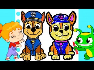 Novo episódio! Aprenda a desenhar Chase da Patrulha Canina com Groovy o Marciano