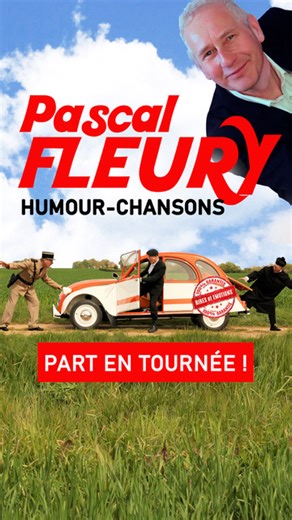Pascal Fleury se prépare pour la tournée 2025-2026 ! | Pascal Fleury Humoriste