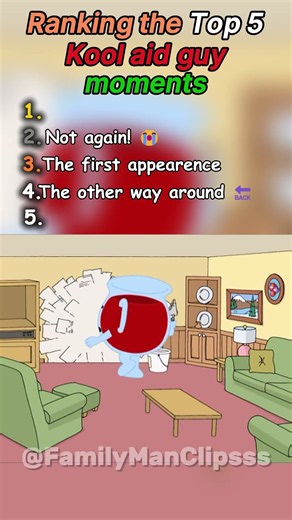 The best of Kool aid man! 😭😂 #funny #familguy #comedy #viral #funnyvideo #koolaidman #subscribe