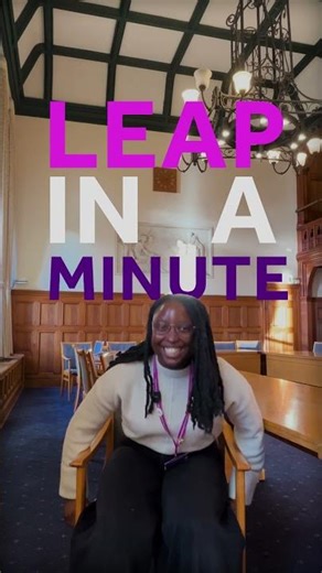 The University to partner with | Leap in a minute
