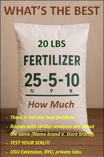 🌱 Fertilizer Tips in a Nutshell 🌱 Choosing the right fertilizer doesn’t have to be confusing. ✔ Test your soil first. ✔ Read the numbers on the bag. ✔ Apply the right amount. You’ll save money, grow healthier plants, and protect the environment at the same time. 🌍💚 #GardeningTips #FertilizerFacts #HealthyLawns #USUExtension #GardenSmart #UtahGardening #SoilHealth #EcoFriendlyGardening#KSLGreenhouseShow | KSL Greenhouse