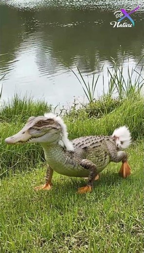 Duck Head + Crocodile Body?! Unreal Lake Monster