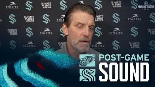 “Our guys work. To me they work and give it everything they have. (But) I didn’t think we shot the puck enough in the third period.” 🗣️ Hear more from #SeaKraken head coach Lane Lambert following tonight’s matchup with the Red Wings. | Seattle Kraken