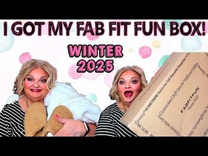 FAB FIT FUN WINTER 2025 #unboxingvideo, #fabfitfunfallbox,