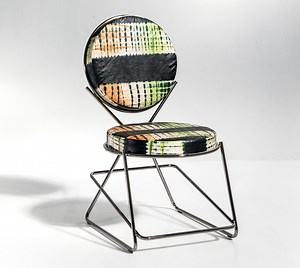 david adjaye circles out double zero chair for moroso