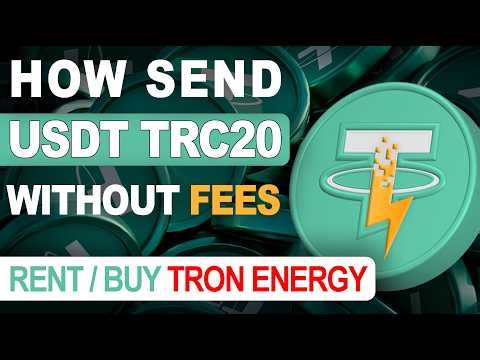 How Rent or Buy TRON Energy / How Send USDT Without TRX