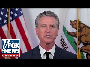 Newsom points finger at Trump for anti-ICE riots in glitchy video: 'Perilous moment'