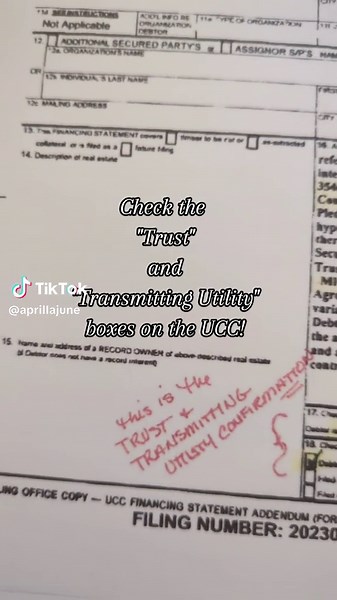 When submitting your #UCC1 make sure to check the
