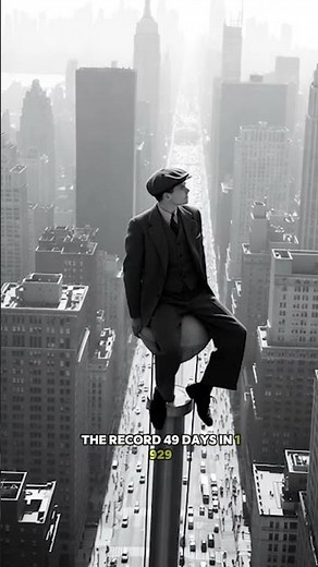 He Lived on a Flagpole for Nearly 2 Months… But Why? #history #photography #facts