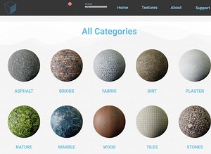 New free CC0 PBR Textures Website