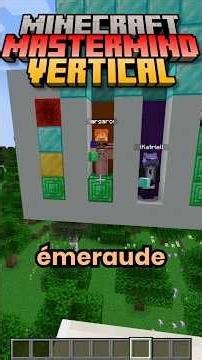 Minecraft Mastermind Vertical
