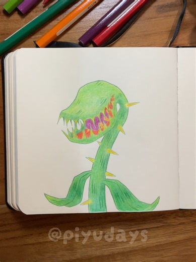 Growing Venus Fly Traps: A Sketchbook Adventure