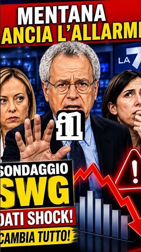 SWG TgLa7 MENTANA POLL: sensational data, undecided voters can change everything!