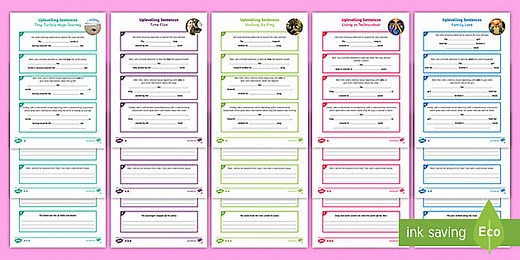 UKS2 Uplevelling Sentences Worksheets