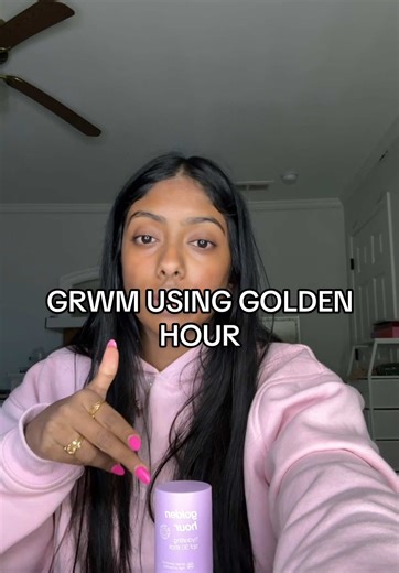 GRWM Using Golden Hour for Flawless Skin