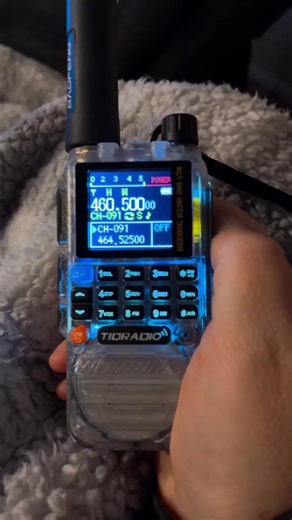 TIDRADIO TD-H3 GMRS&HAM Radio Handheld Long Range Walkie Talkie ,Wireless Programming Multi-Band Receiving Two-Way Radio,USB-C Programming & Charging,2500mAh Battery,AM/FM Reception,NOAA VOX SCAN