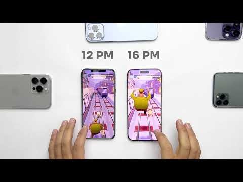 iphone 16 promax vs iphone 12 promax speed test ios 26