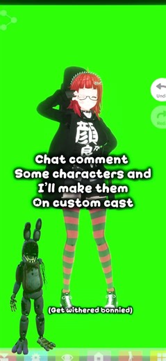 Making characters on custom cast!#customcast#characterdesign