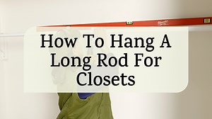 10K views · 18 reactions | Learn how to hang a clothes rod in a...