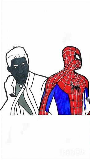 How To Draw Spider-man BRAND NEW DAY and Mr. Negative #spiderman #drawing #art #shorts