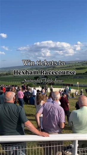 7.7K views · 26 reactions | WIN tickets to Hexham Racecourse this...