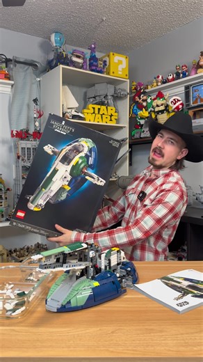 Jango Fett Slave One! - #lego #spiderman #legosets #legostarwars #starwars