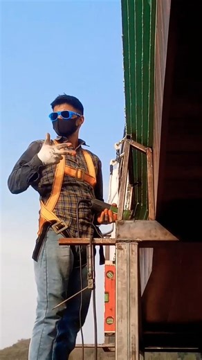 ACP Seet installation in this video #welding #sortvideoUK05#262501 ‪@KetanKetu-g6d‬